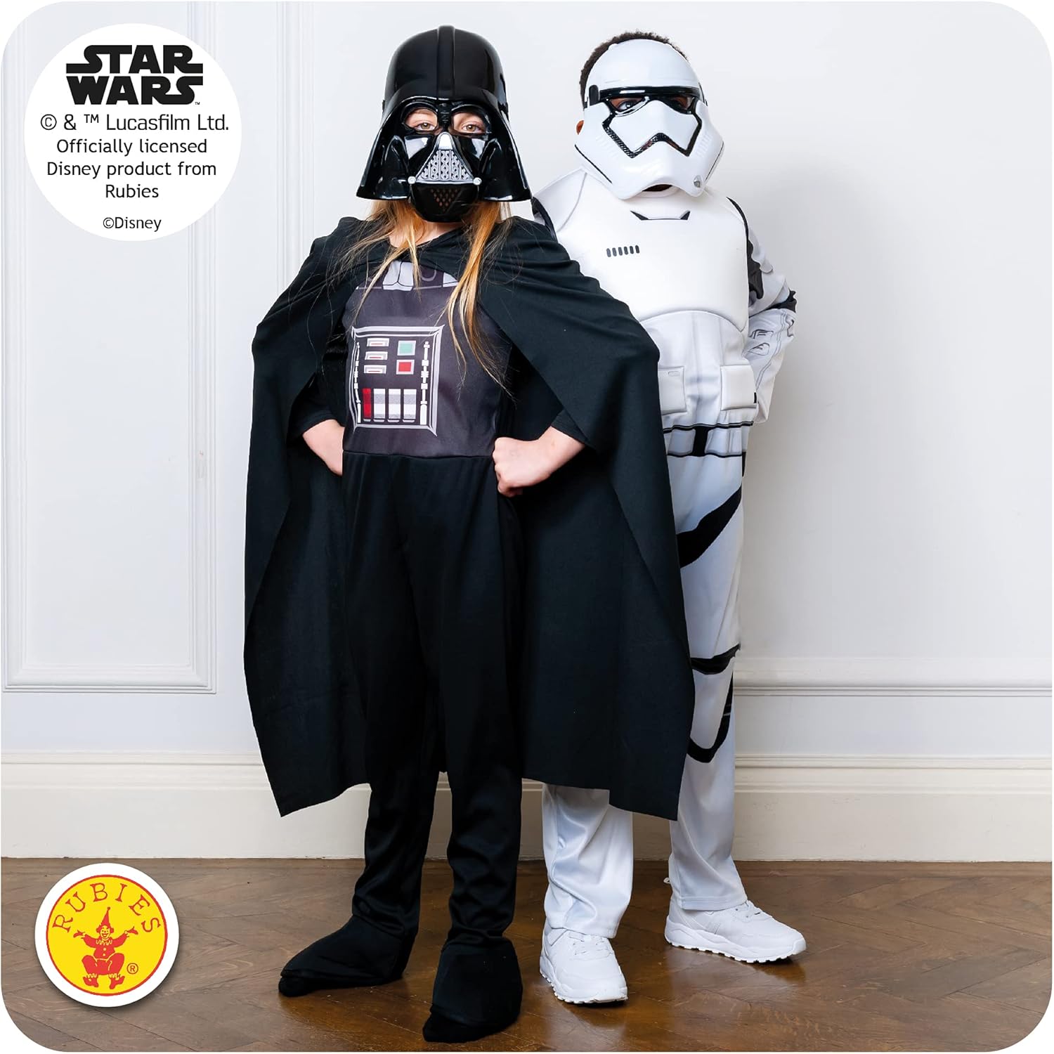 Thumbnail 3 de Rubie's Guerre Stellari Costume Darth Vader per Bambini e Ragazzi