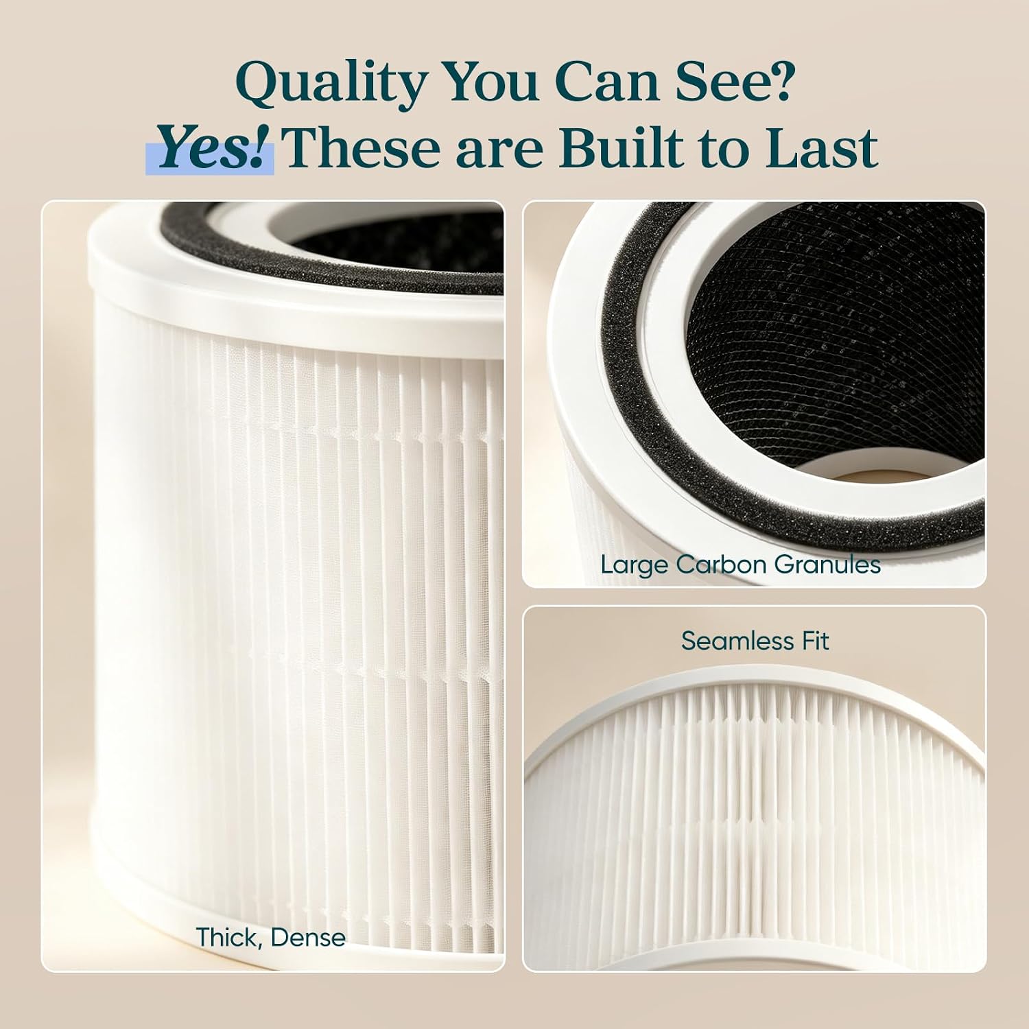 Detalle de LEVOIT Core 300 Replacement Filter 1 Pack