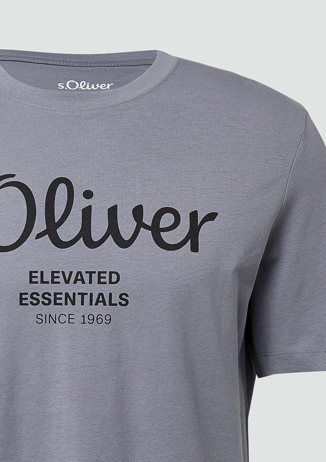 Thumbnail 4 de s.Oliver T-Shirt aus Baumwolle mit Label-Prints – Regular Fit, weiche Jersey-Qualität