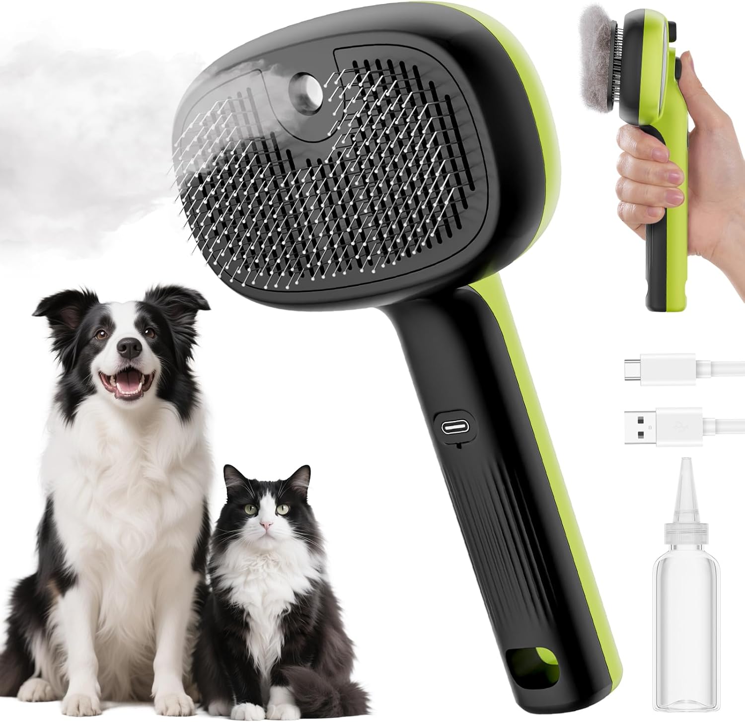 Pecute Brosse autonettoyante 55 ml 🐾