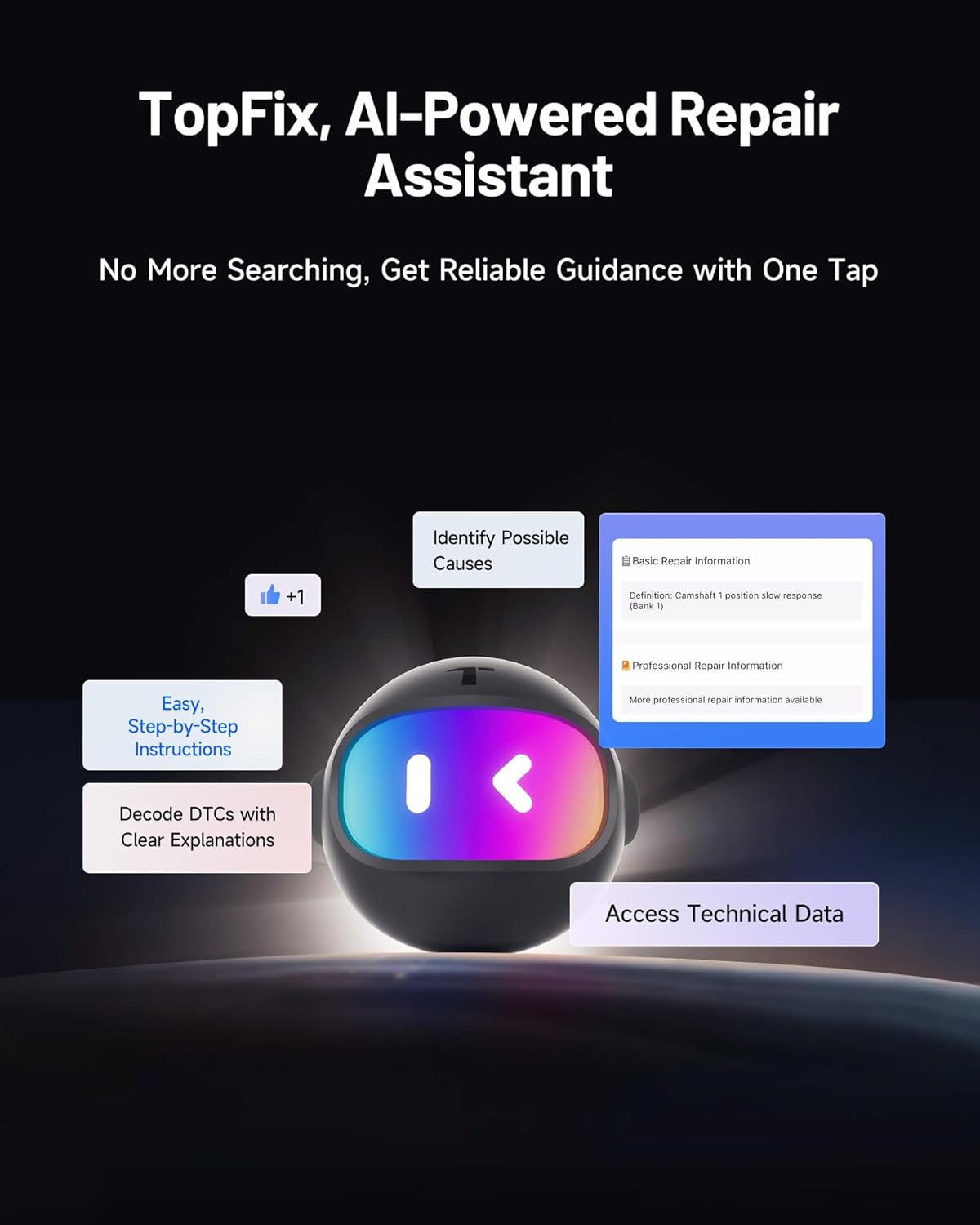 Detalle 2 de TOPDON TopScan Master OBD2 Bluetooth Bidirectional Scanner (Full-System, CAN-FD & DoIP) for iOS & Android