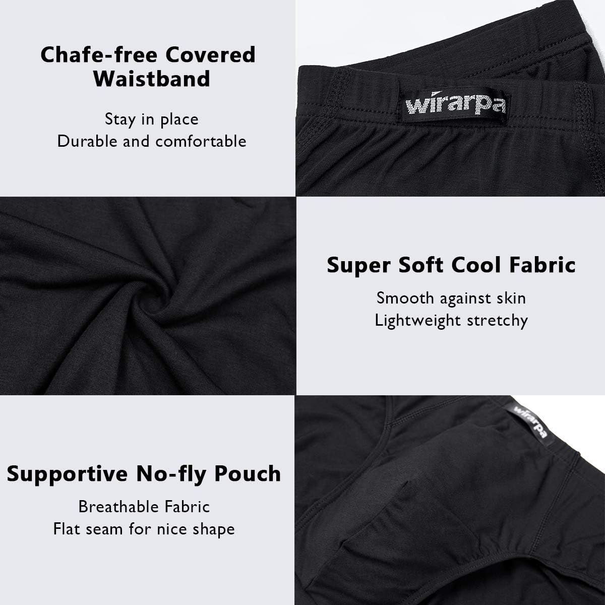 Thumbnail 4 de wirarpa Herren Slip aus Mikrofaser – Komfortslip mit elastischem Bund, S–XXXL
