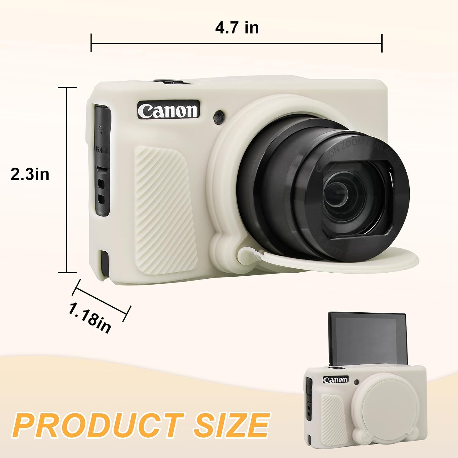 Detalle 1 de RAIALL SX740 silicone camera case