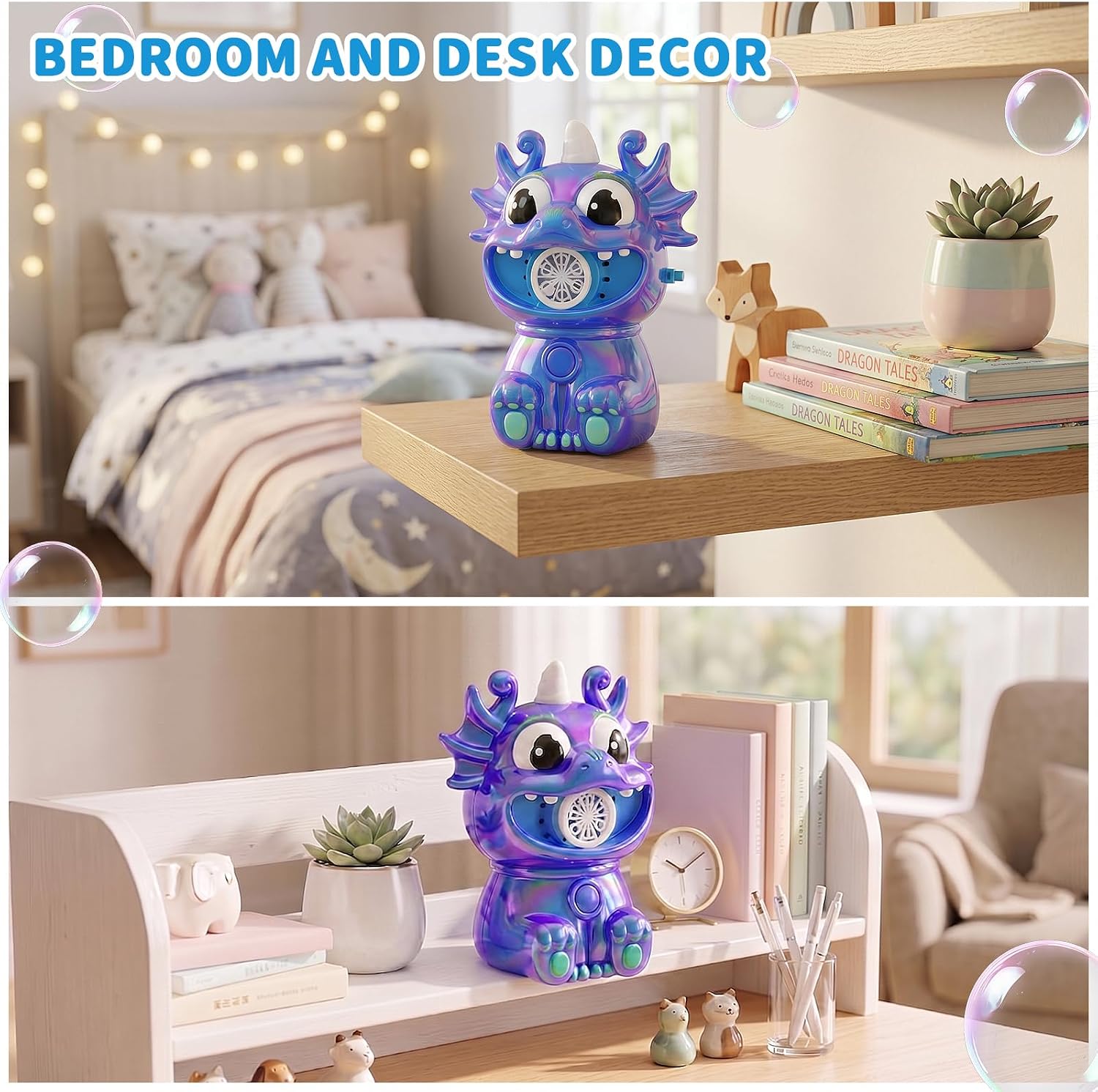 Thumbnail 5 de Bubble Machine for Kids, 8 oz Solution