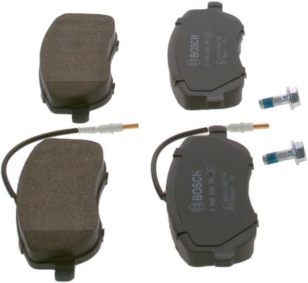 Detalle 2 de Bosch BP930 – Plaquettes de frein avant pour voiture, sans cuivre, kit 4 pièces avec accessoires