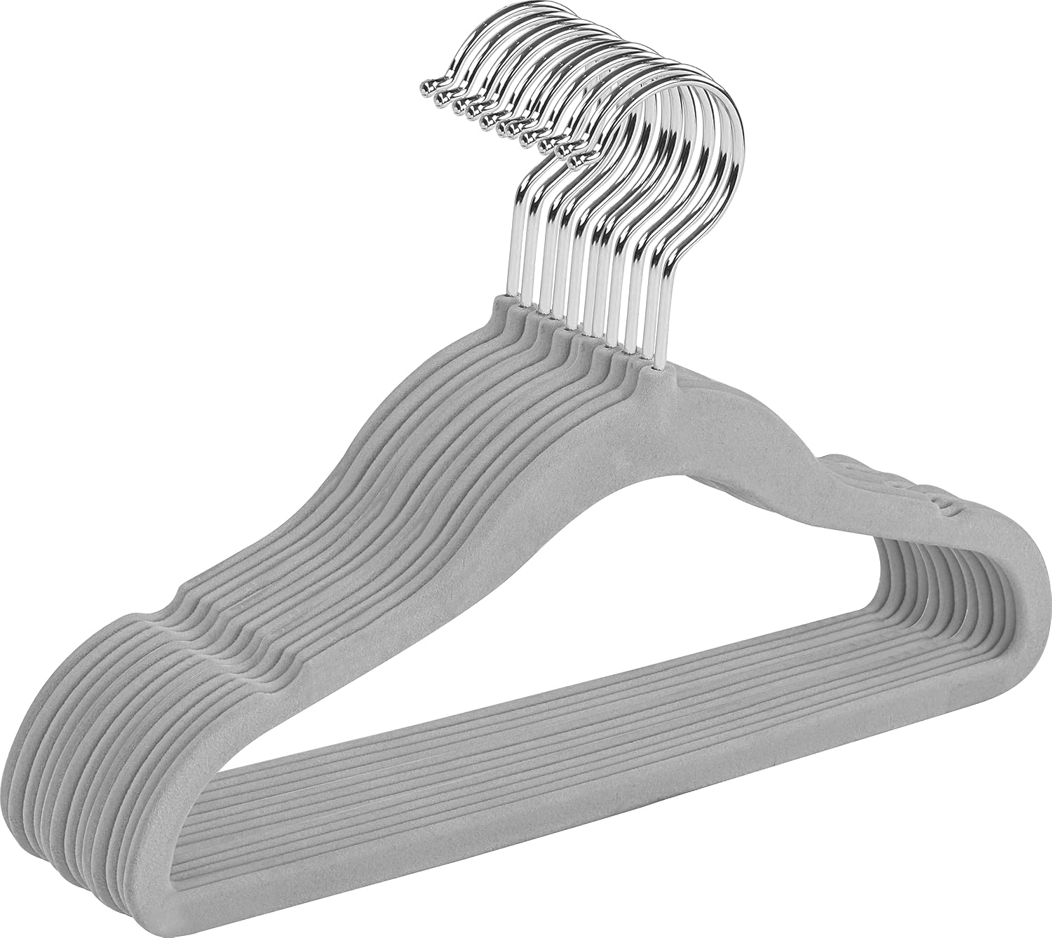 Detalle de Utopia Home Grucce per bambini in velluto 28 cm, confezione da 30