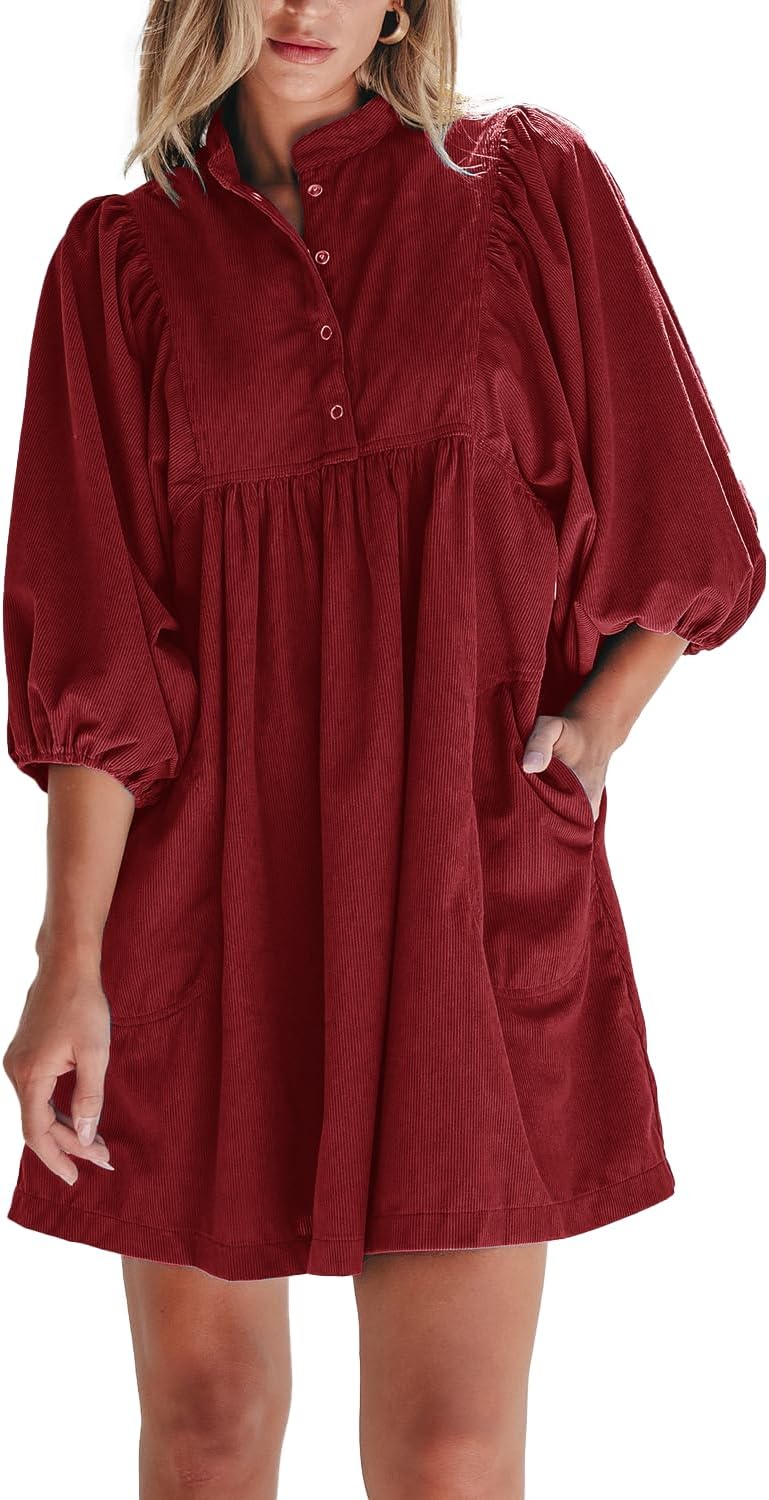 Thumbnail 6 de Opemiby Corduroy Mini Dress
