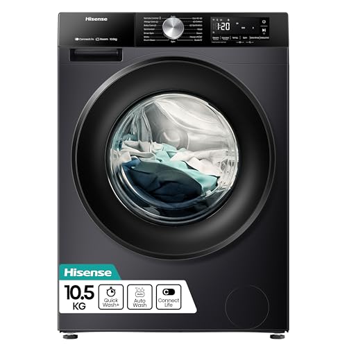 Hisense 3S WiFi Series WF3S1043BB3 10.5kg Front Load Washing Machine