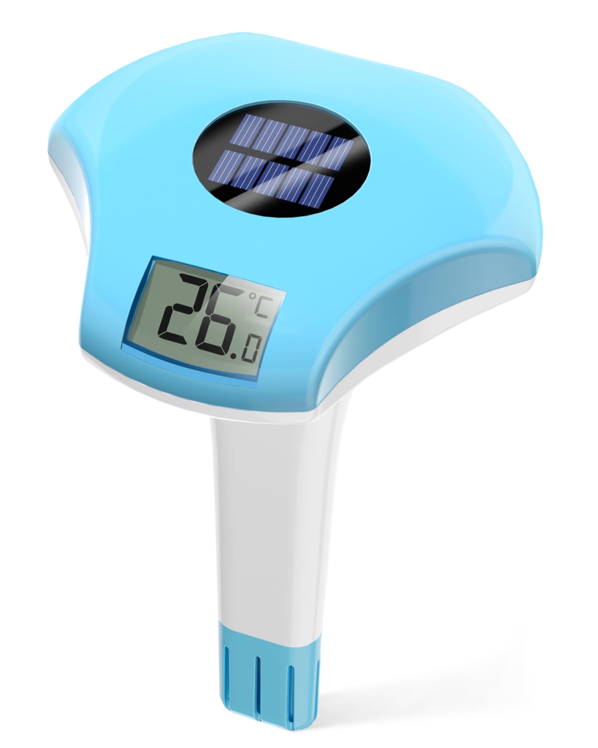 Detalle de BALDR Thermomètre de piscine flottant solaire étanche IPX8