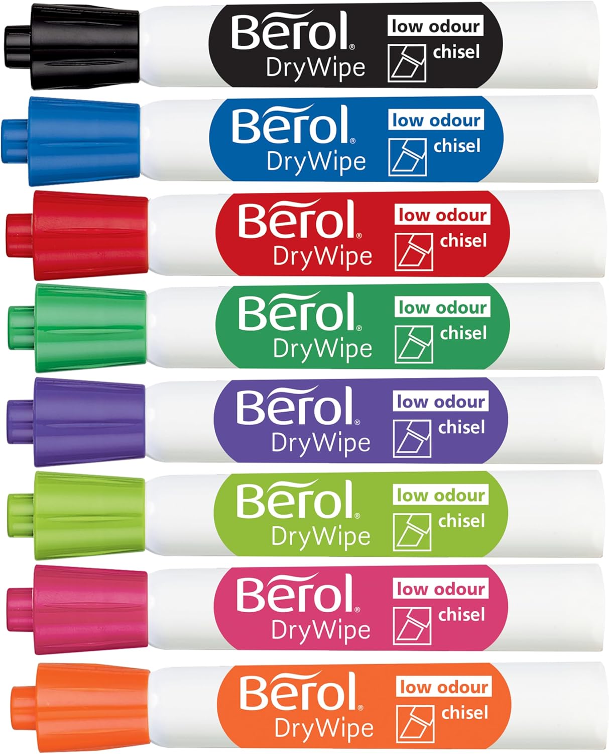 Thumbnail 6 de Berol Dry Wipe Whiteboard Marker Pens