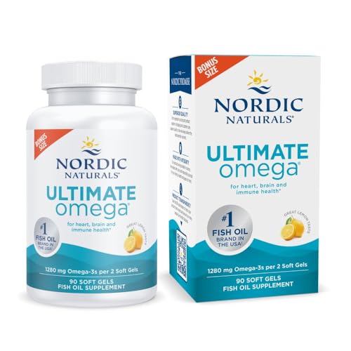 Imagen de Nordic Naturals Ultimate Omega Lemon Flavor, 90 Soft Gels en OfertitasTOP