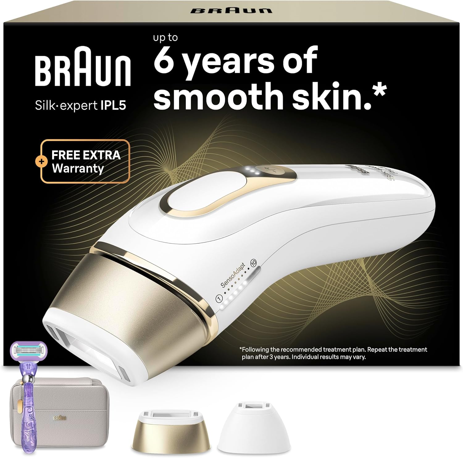 Detalle de Braun Silk-Expert Pro 5 PL5137: At-Home IPL for Everyday Smoothness