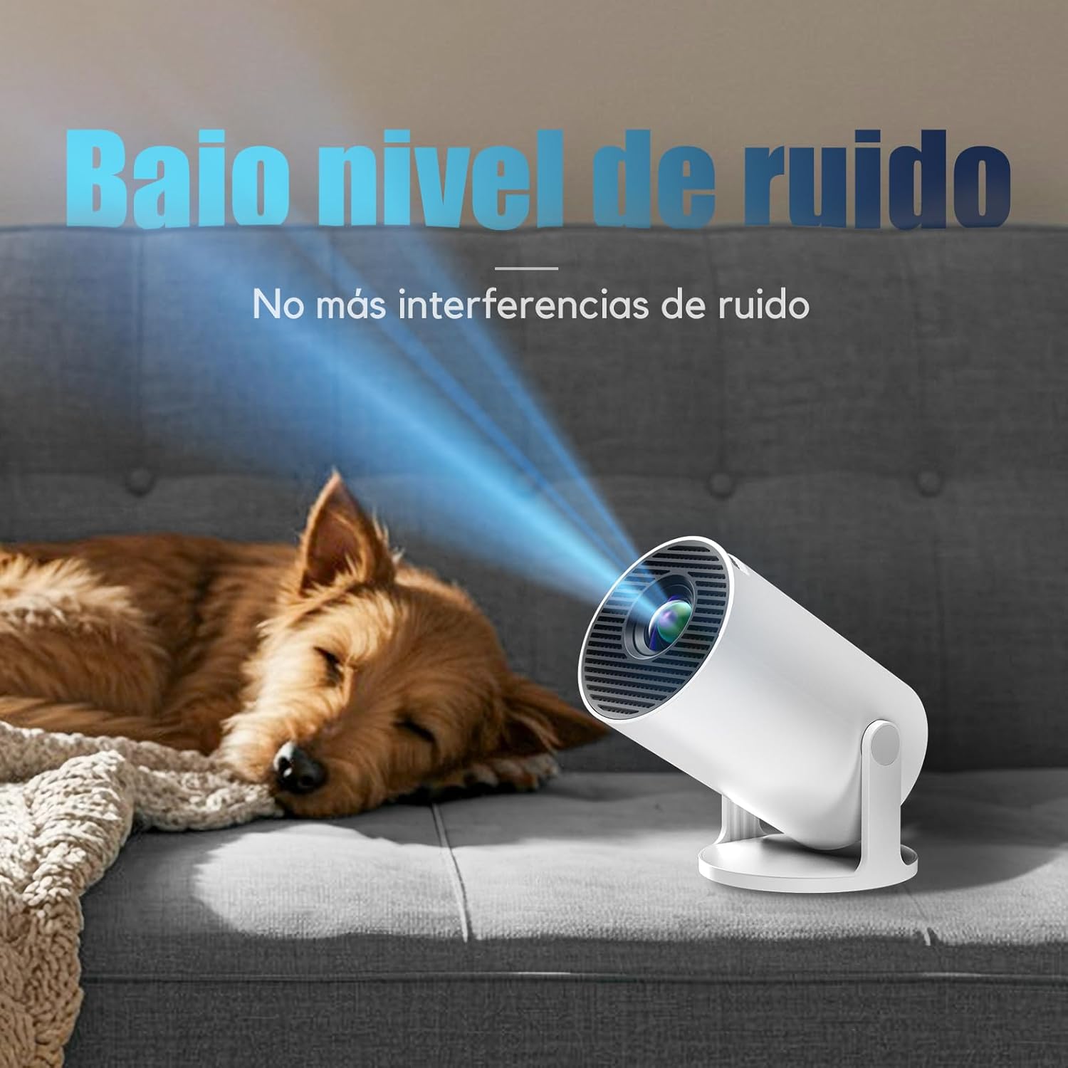Thumbnail 5 de AKIYO O2 Mini Proyector 1080P portátil 📽
