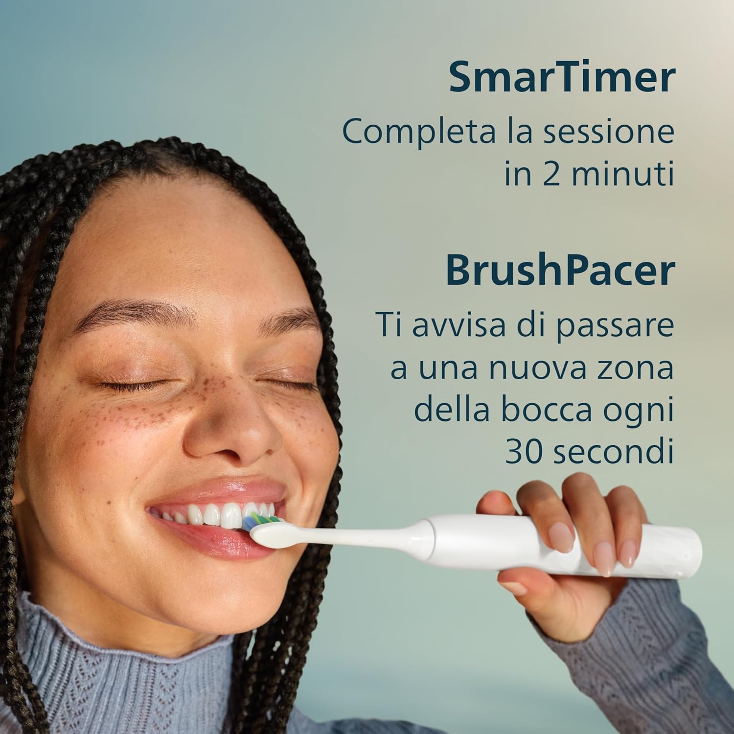 Thumbnail 6 de Spazzolino elettrico Philips Sonicare Serie 2100 HX4021/01: pulizia efficace e uso quotidiano