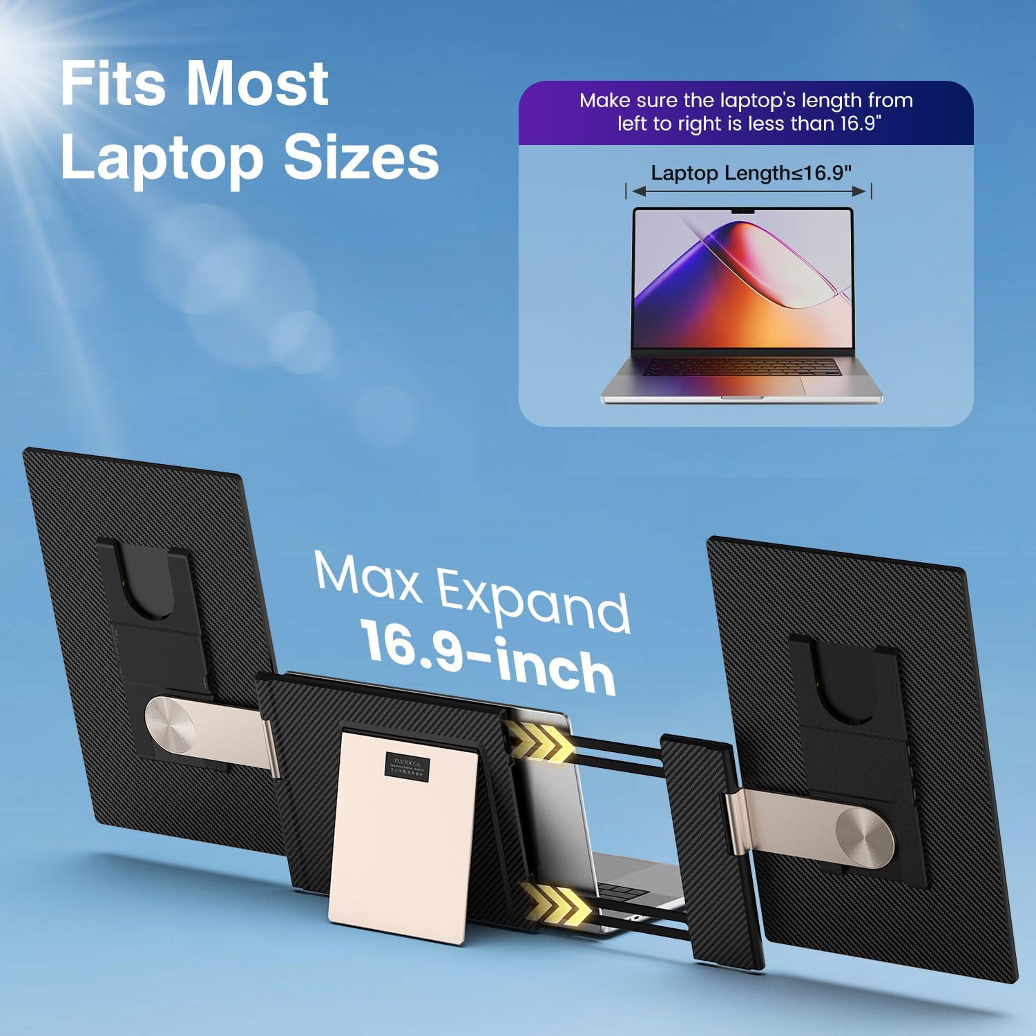 Thumbnail 4 de FLYTOCCA 16" Laptop Screen Extender 1200P