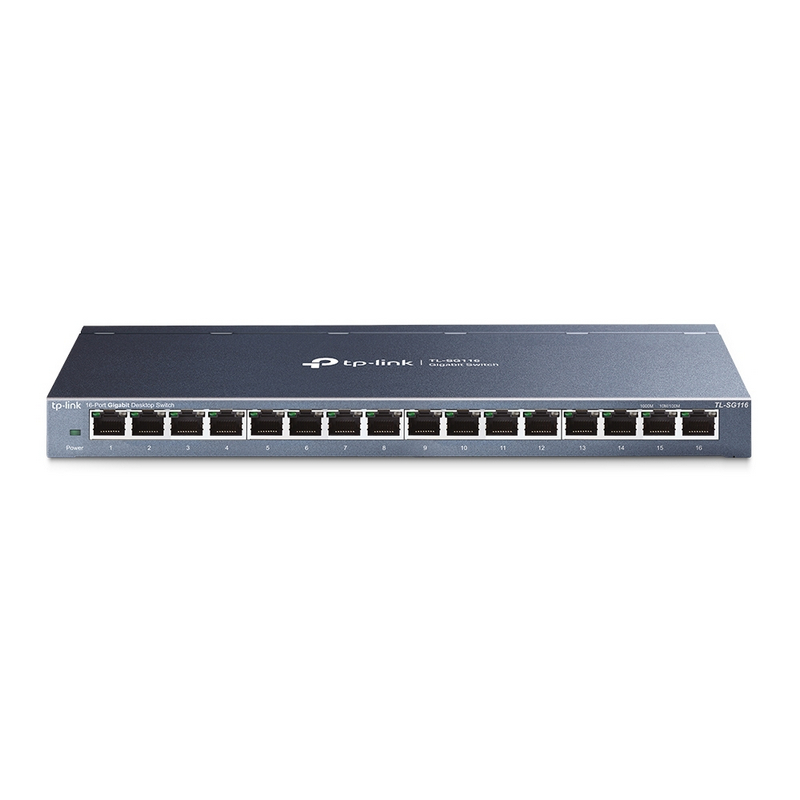 Detalle de TP-Link TL-SG116 Switch 16 Puertos Gigabit 📡