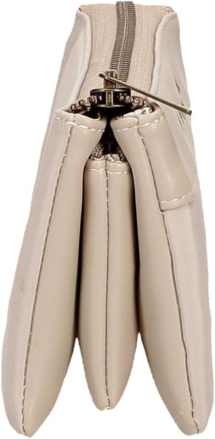 Thumbnail 1 de Pepe Jeans Morgan portamonete e portacarte con protezione RFID, similpelle beige, nera e verde