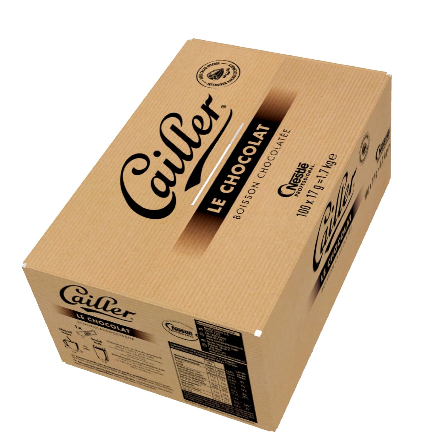 Thumbnail 2 de Cailler Le Chocolat – Intensiver Kakao-Geschmack in praktischen 17 g Einzelportionen