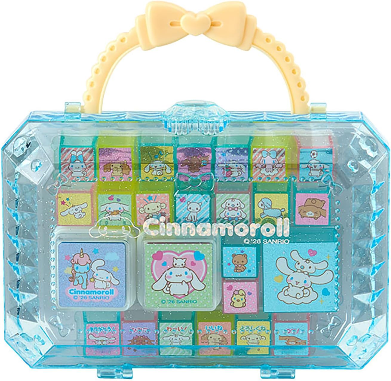 Detalle de サンリオ 947385 スタンプセットL シナモロール 23柄・インクパッド付き