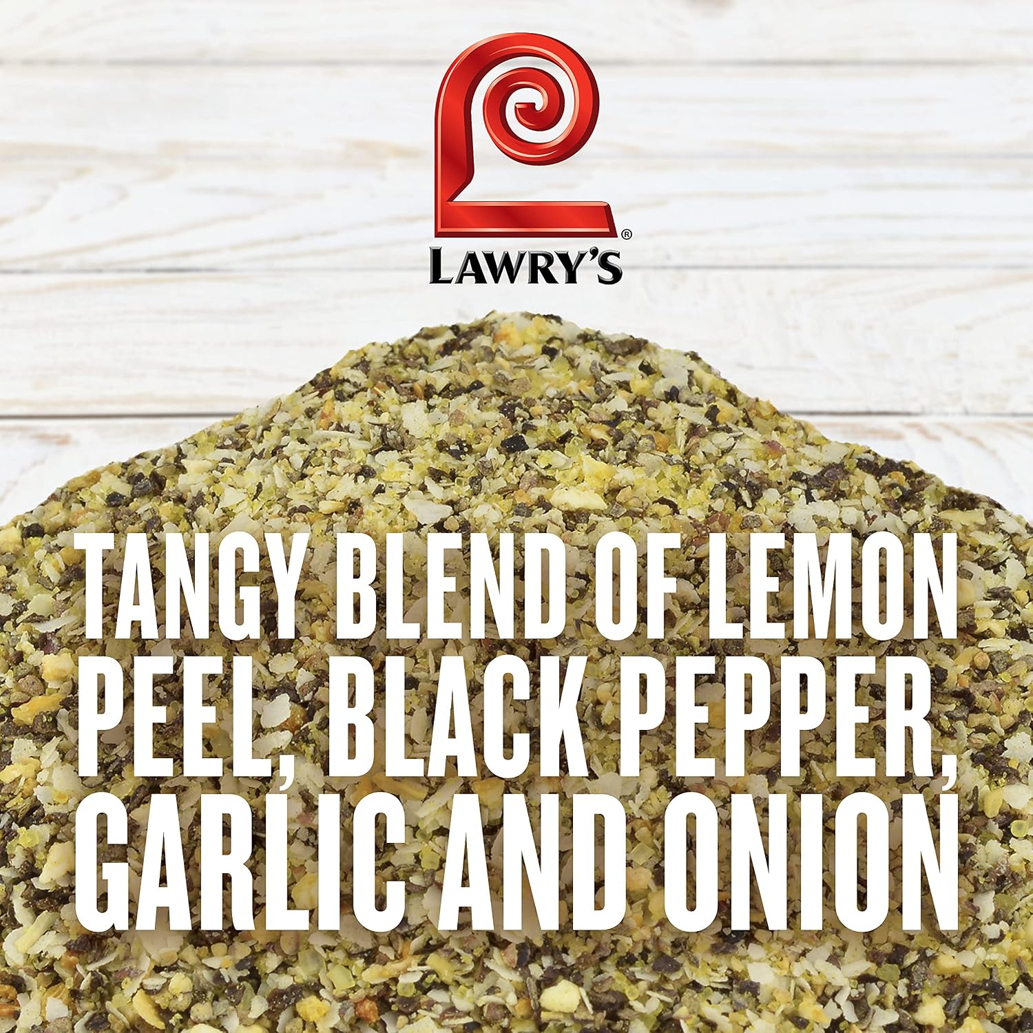 Detalle de Lawry's Lemon Pepper Seasoning, 20.5 oz, Pack of 6