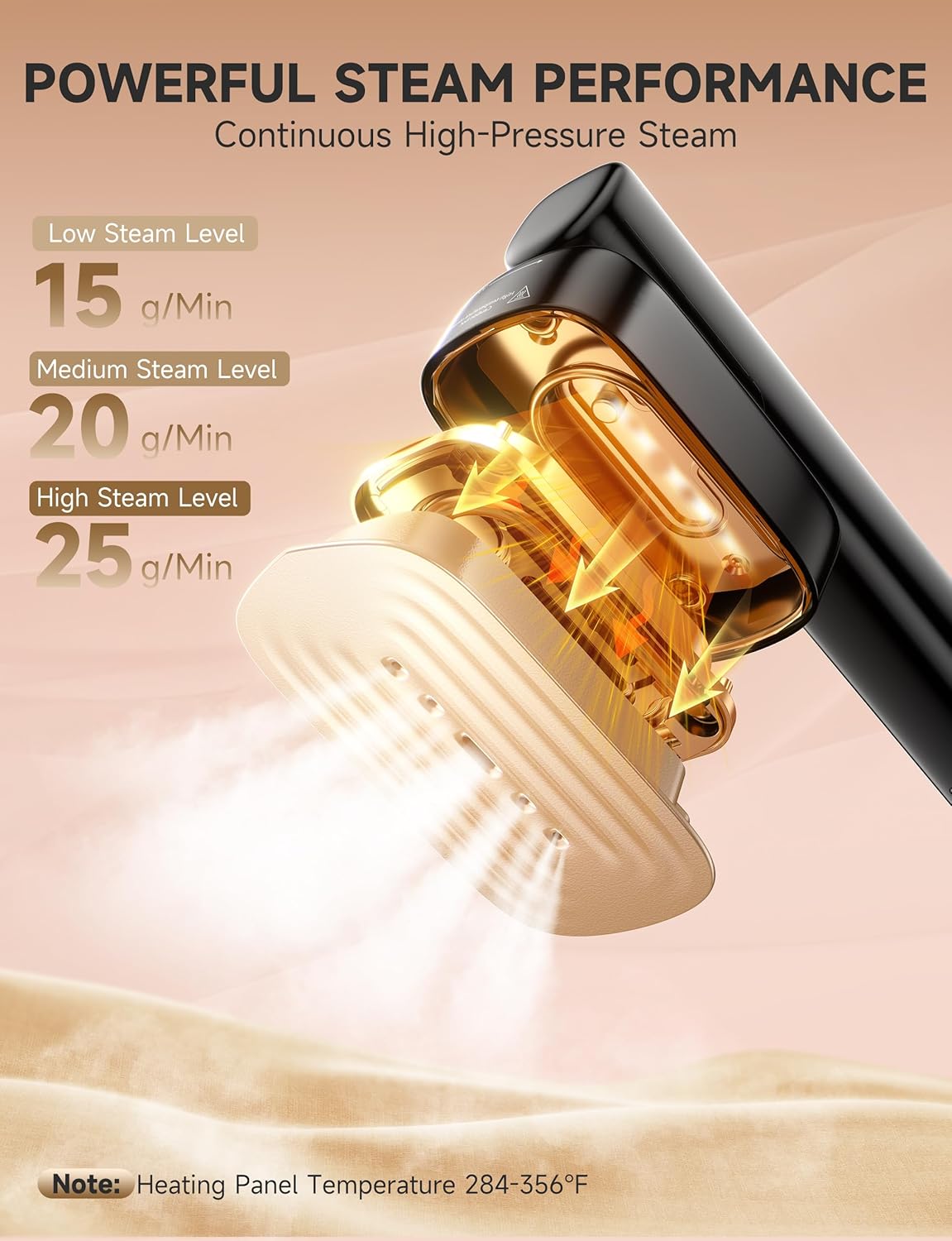 Thumbnail 1 de Sundu Steamer for Clothes Portable 2-in-1 Travel Steamer Iron (15s fast heat-up, LED display, 4 modes)