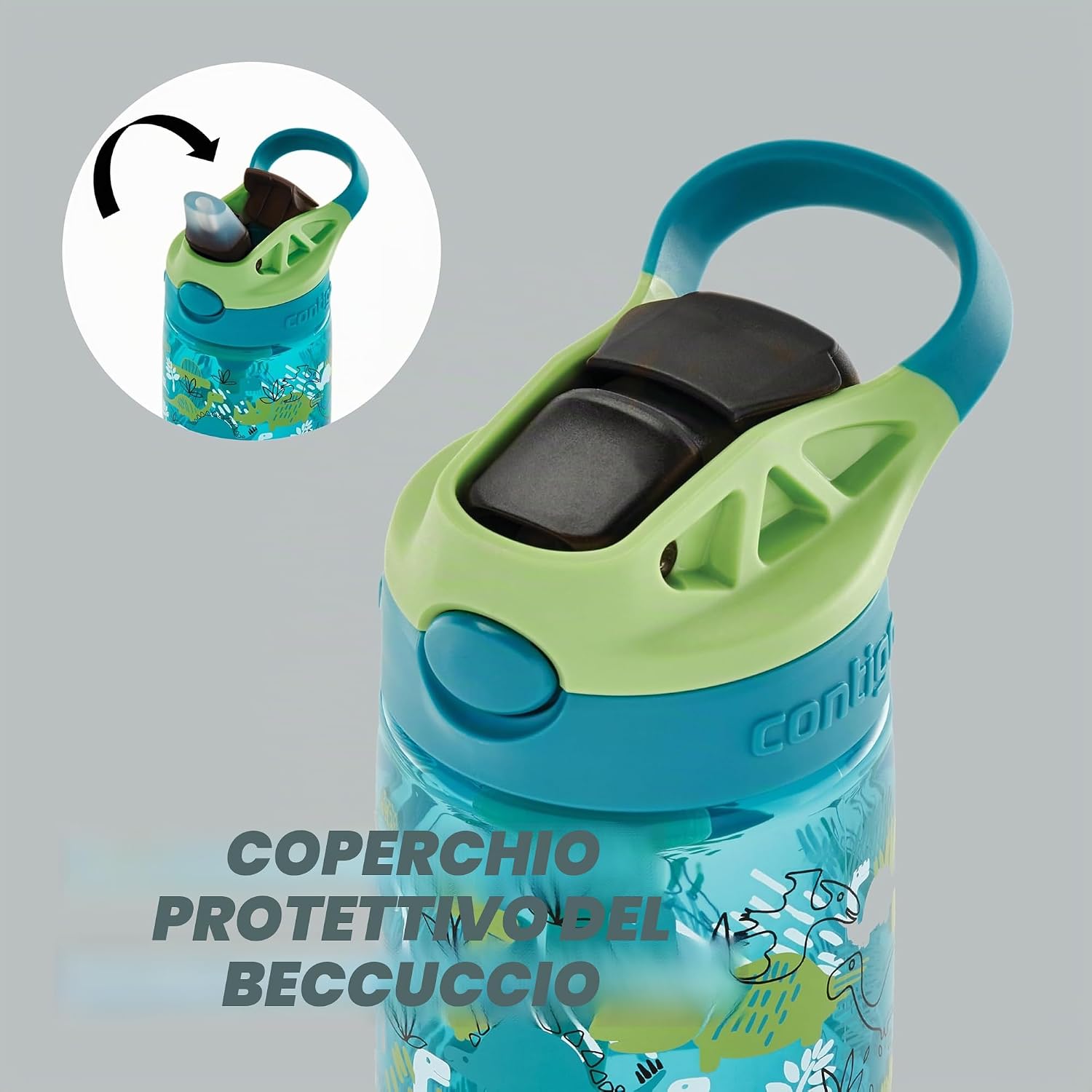 Thumbnail 6 de Contigo Borraccia per bambini Easy Clean Autospout 420 ml – BPA-Free, 100% a tenuta stagna