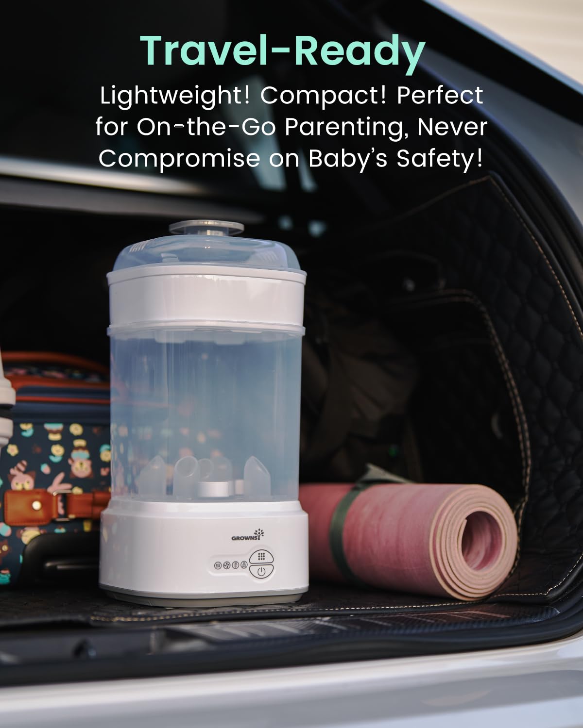 Thumbnail 6 de GROWNSY Bottle Sterilizer and Dryer compact steam sterilizer