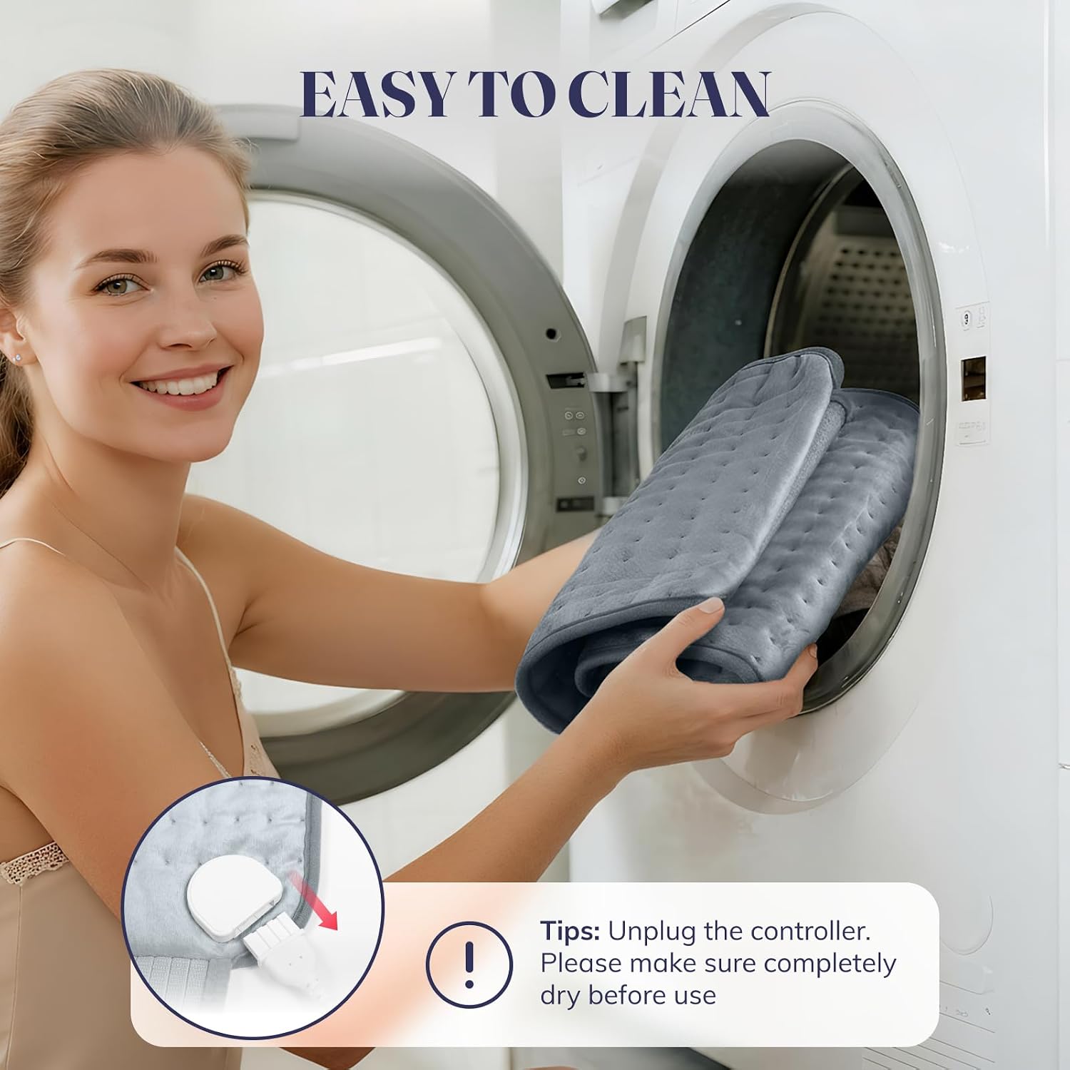 Detalle 1 de Heating Pad with 6 Heat Levels