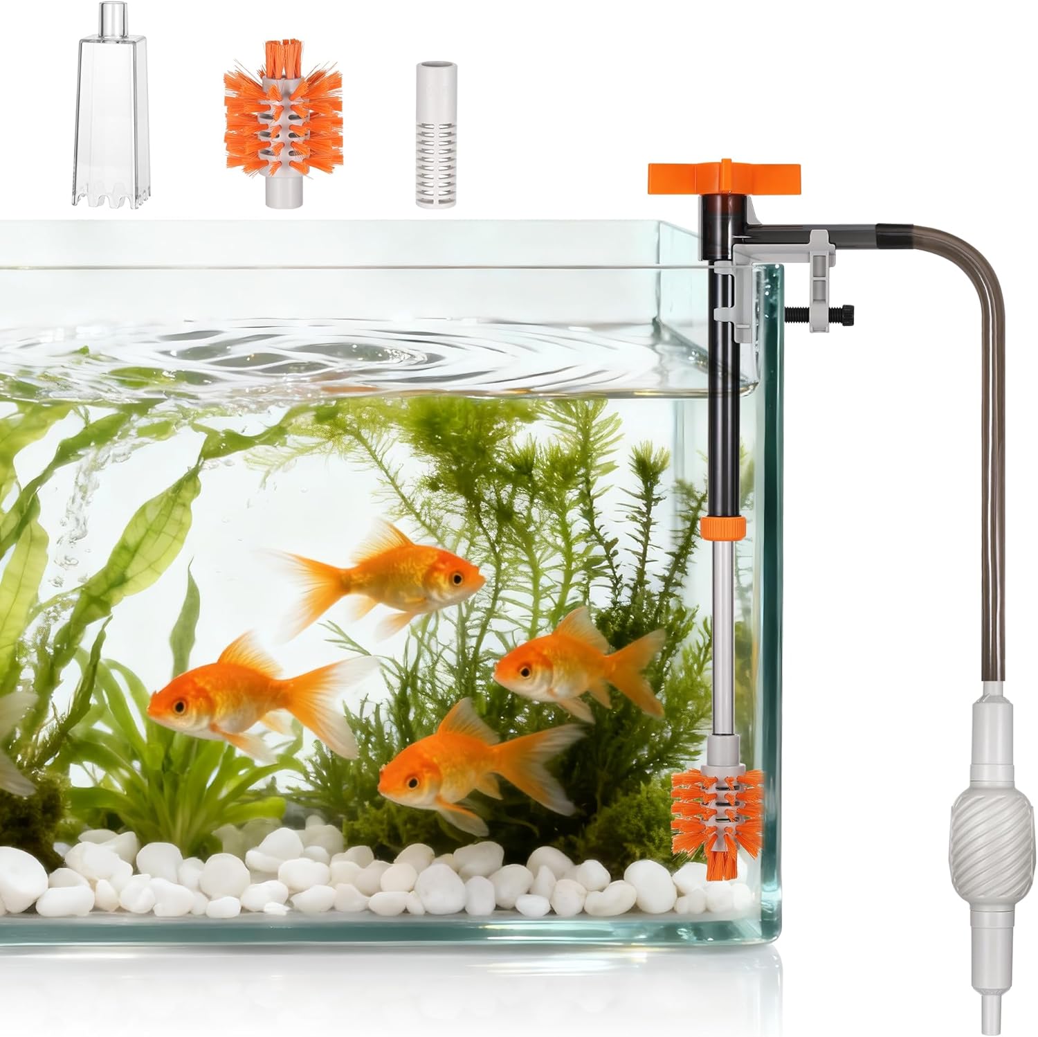 Fentar Aquarium Gravel Cleaner 3-in-1
