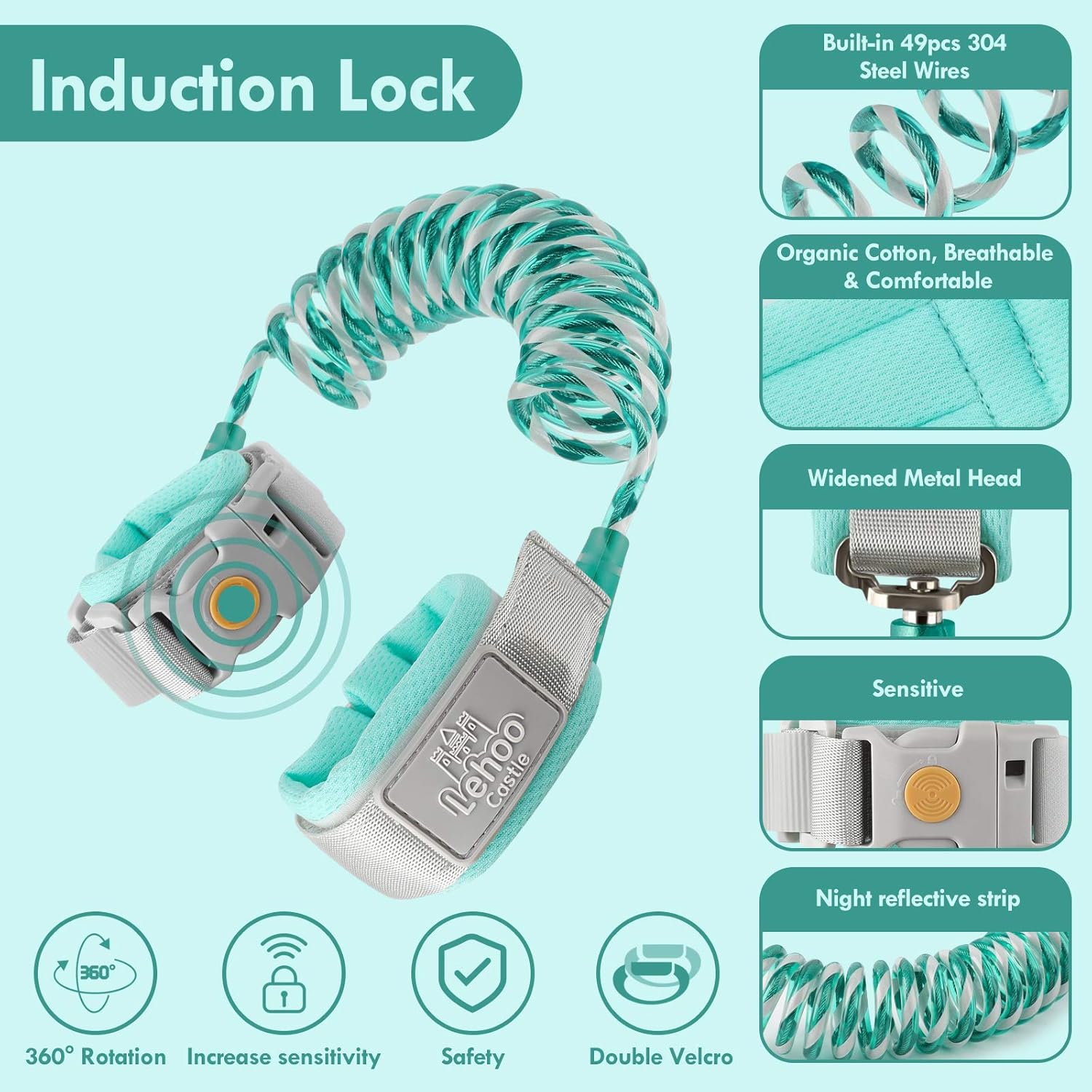 Detalle de Lehoo toddler anti-lost reins 1.5m