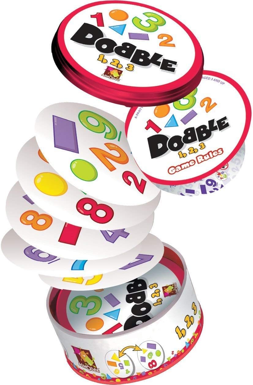 Thumbnail 2 de Asmodee Dobble 1 2 3 Card Game