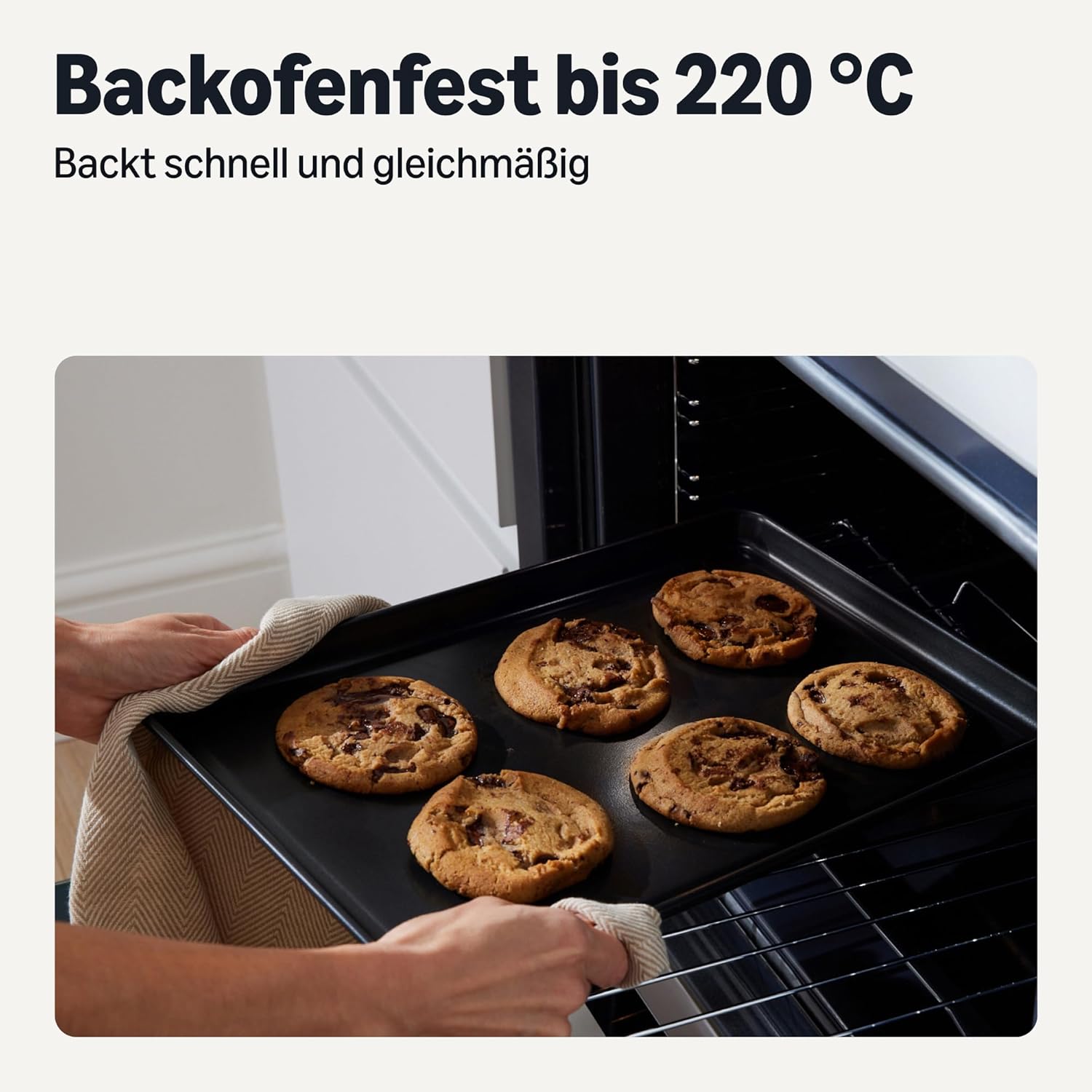 Detalle 2 de Amazon Basics Antihaft-Backformen 6-teiliges Set ⌛