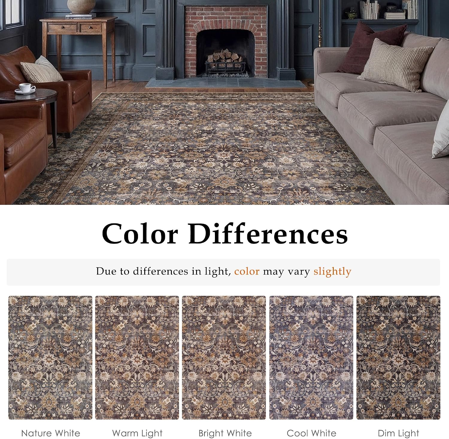 Detalle 2 de PureCozy Living Room Rug 200x300 cm