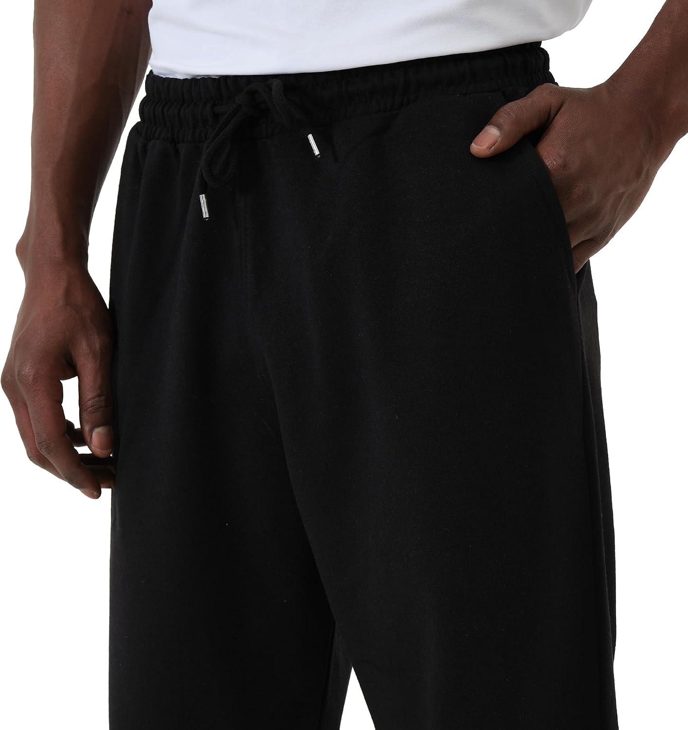 Detalle de ROSS CAMP Pantaloni da Jogging da Uomo: pantaloni sportivi in cotone, versatile e confortevoli