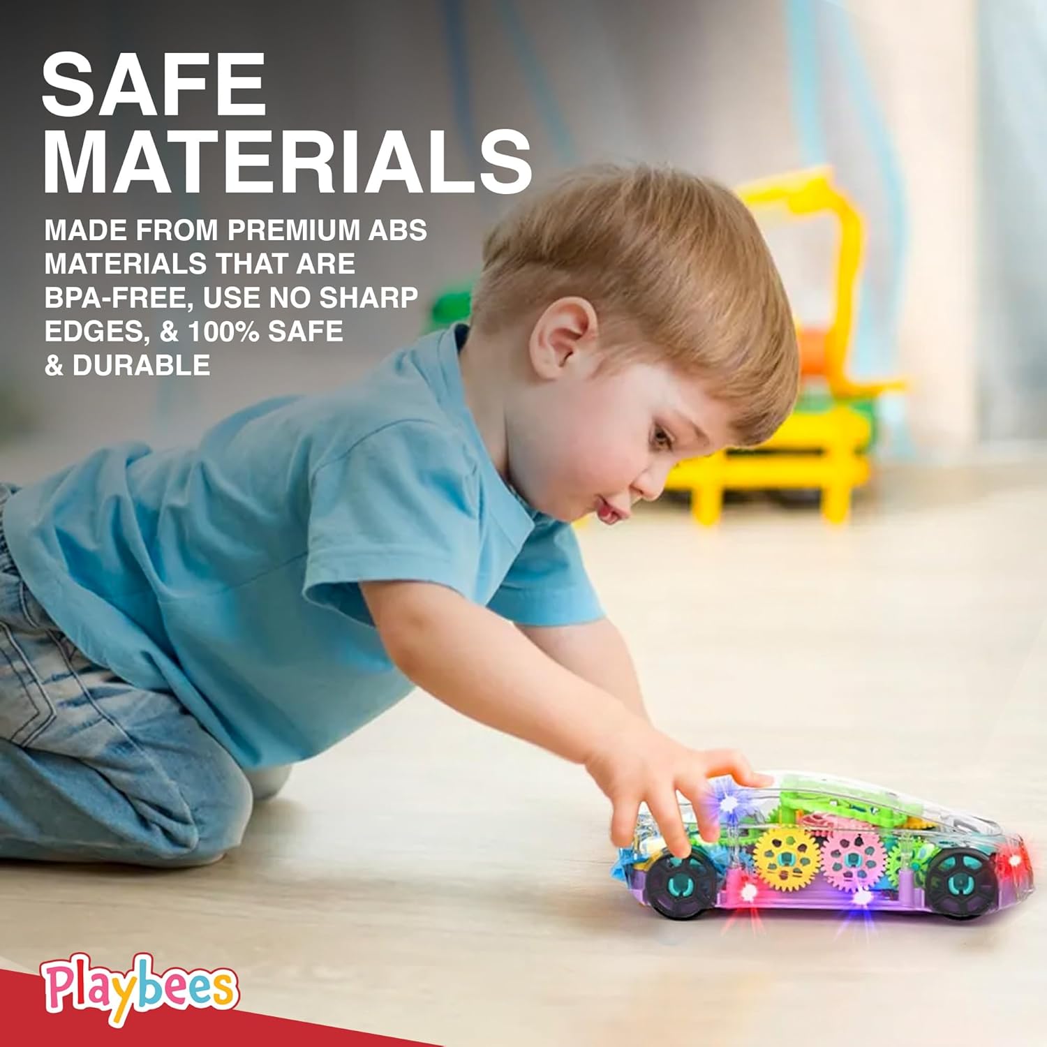 Thumbnail 6 de Light-Up Car Toy 3-5 Years for Autism