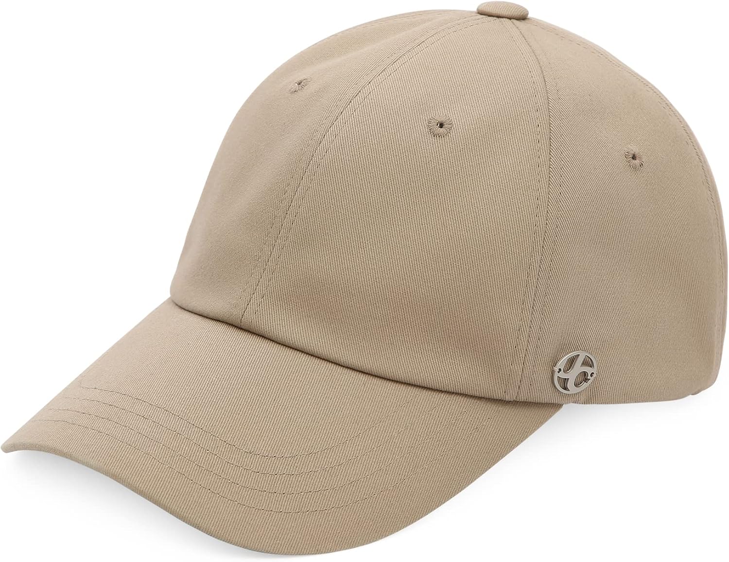 Detalle de UNDERCONTROL Extra Large Oversized High Crown Ball Cap (XXL) – Hand Stitched, Unisex Plus Size Cotton Dad Hat