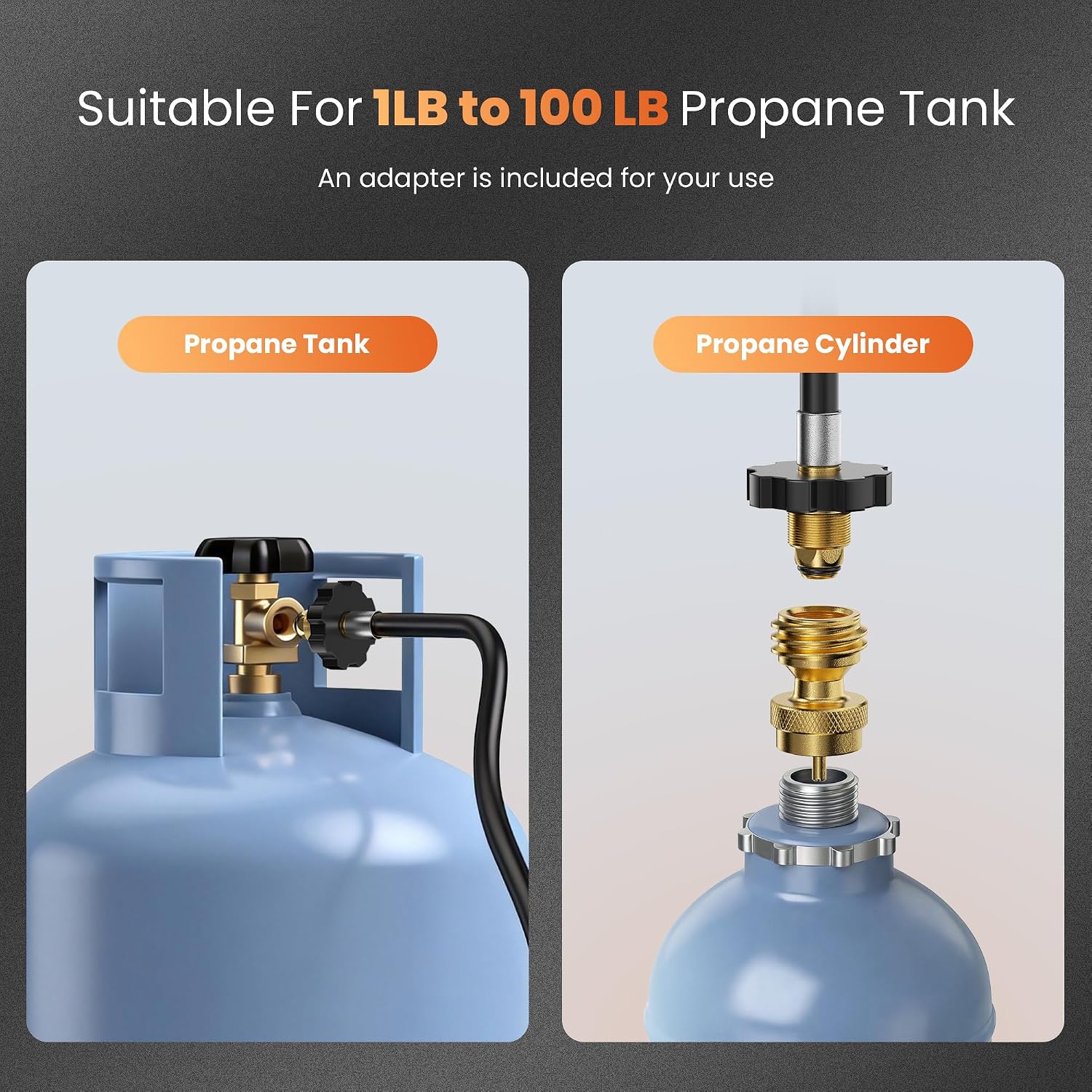 Thumbnail 4 de etoolab Propane Torch, 14FT Hose