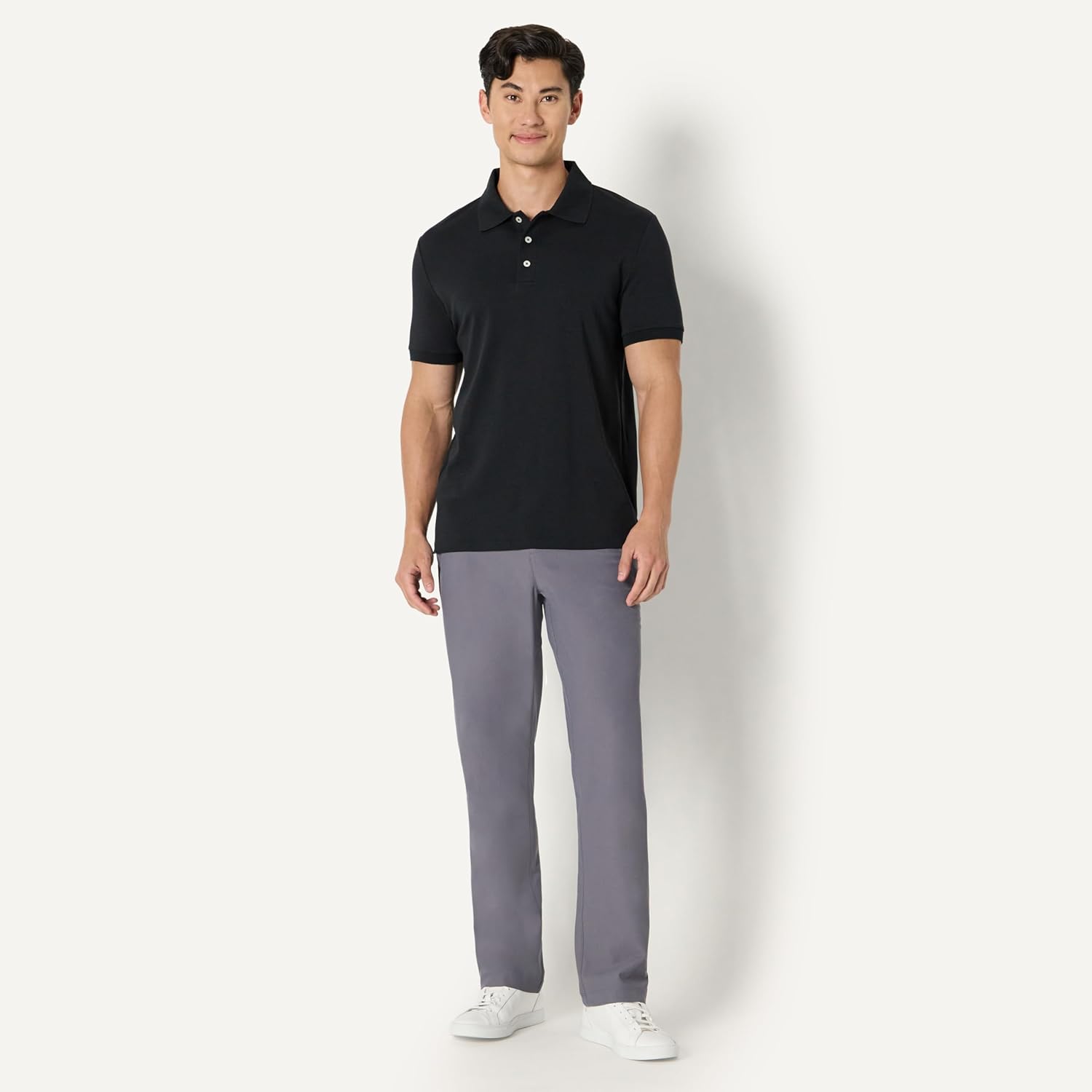 Thumbnail 4 de Amazon Essentials Men's Slim Fit Interlock Polo Shirt
