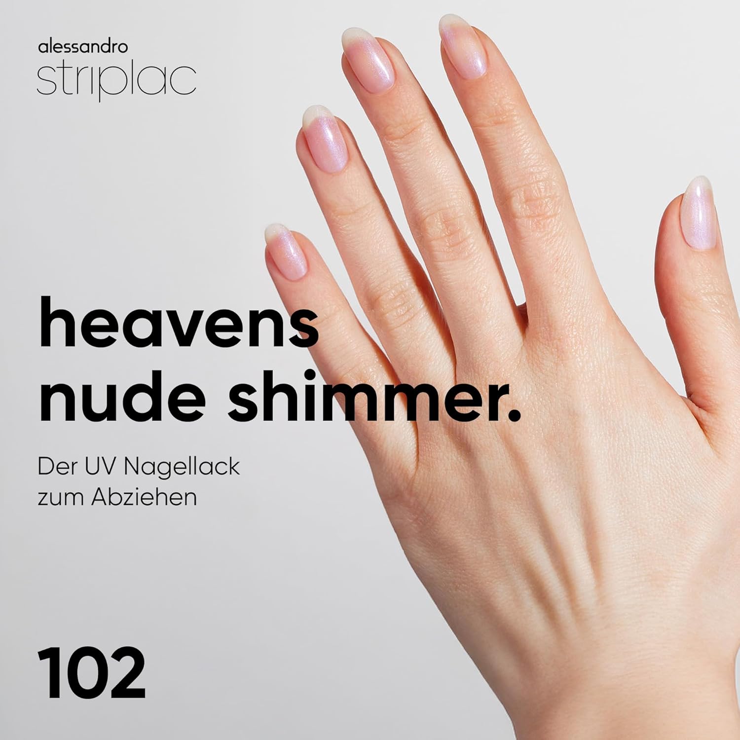 Detalle 2 de alessandro Striplac Heavens Nude Shimmer 6,5ml đź’…
