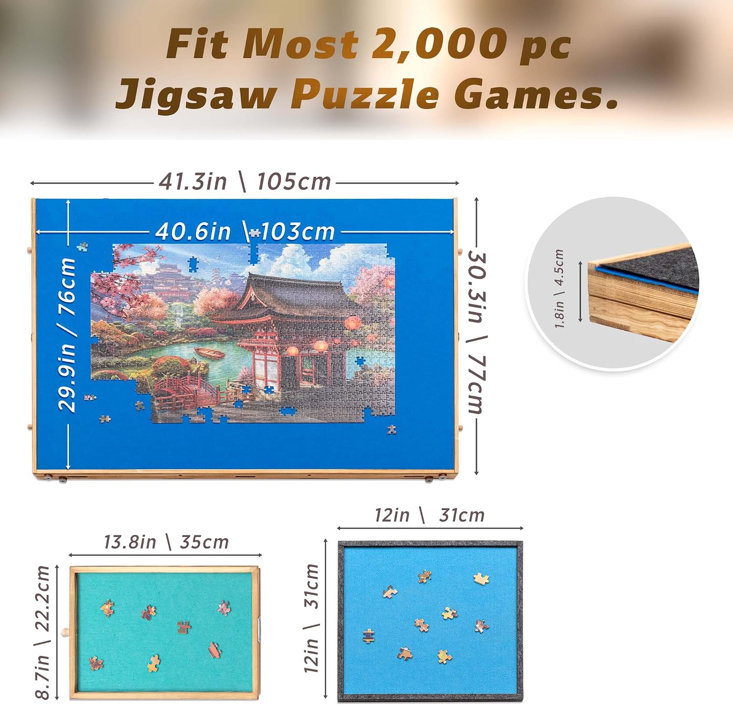 Thumbnail 5 de Tektalk Jigsaw 2000 piece board