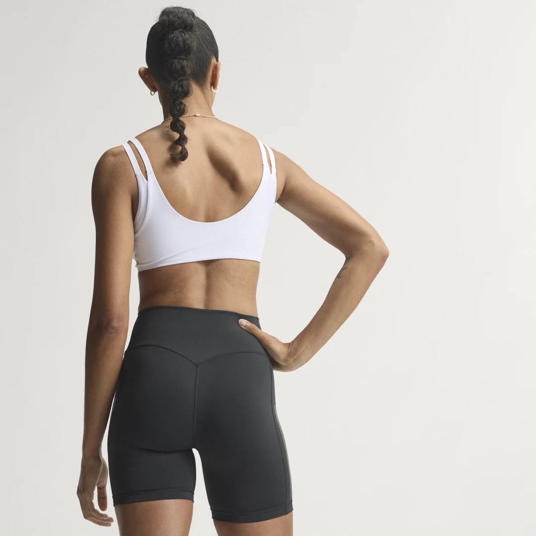 Detalle 2 de Sujetador de sujeción ligera Optime Workout Twist Reversible de Adidas – versatilidad y confort para entrenos suaves