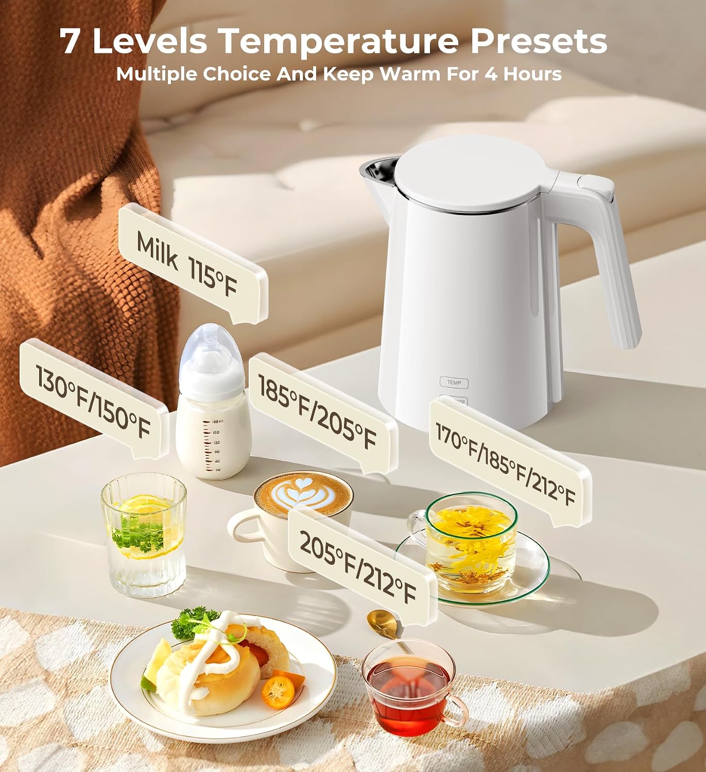 Detalle 2 de Electric Kettle 1.0L