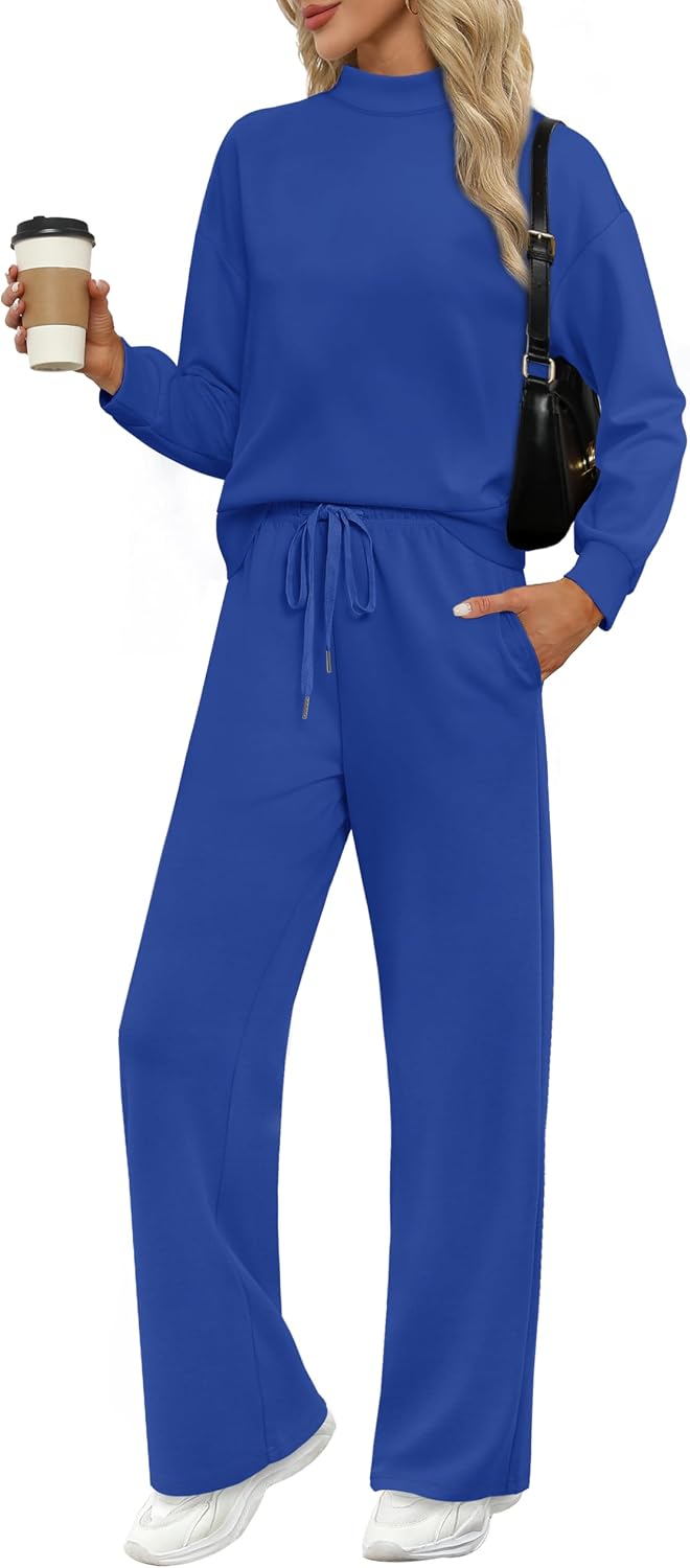 Thumbnail 6 de WIHOLL Two Piece Set Wide Leg Lounge Outfit