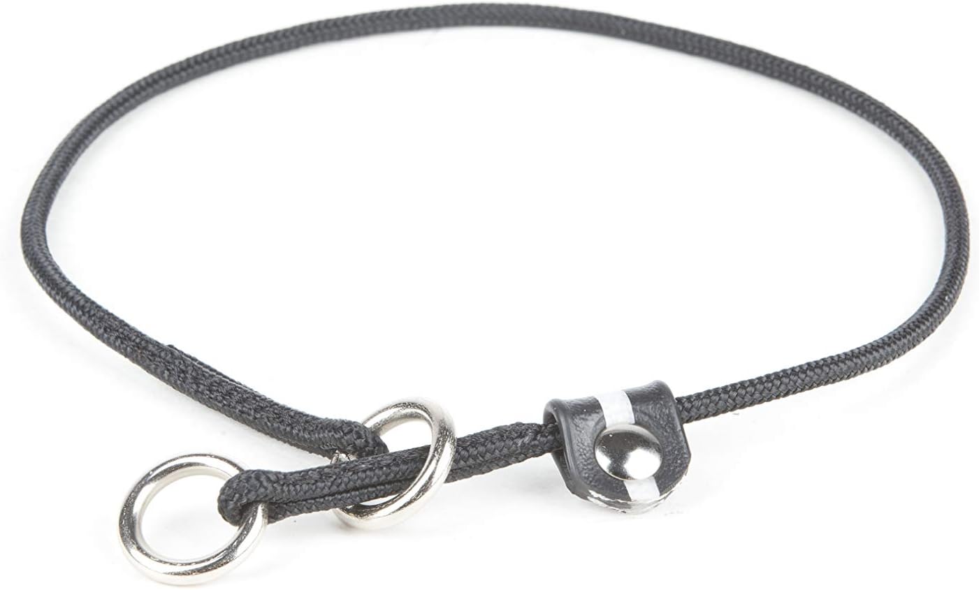 Detalle de Julius-K9 Collier de Dressage avec Arrêt pour Chiens – Noir, 60 cm