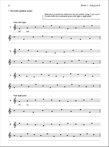 Thumbnail 4 de Ricordi Bona Il Solfeggio con basi musicali ONLINE – Edizione Definitiva, Solfeggi cantati con accompagnamento pianistico
