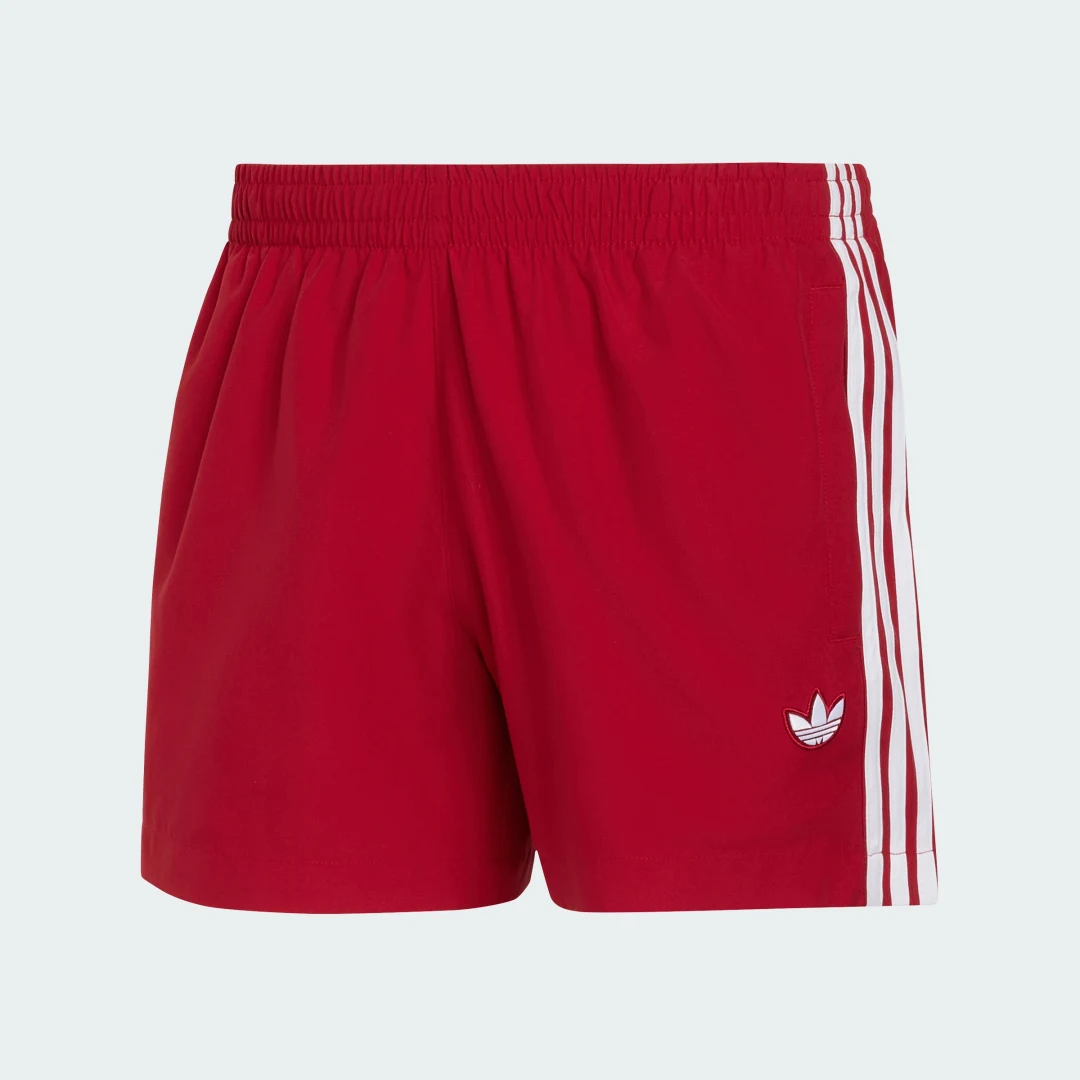 Detalle 2 de Bañador Adidas 3 Stripes Burgundy
