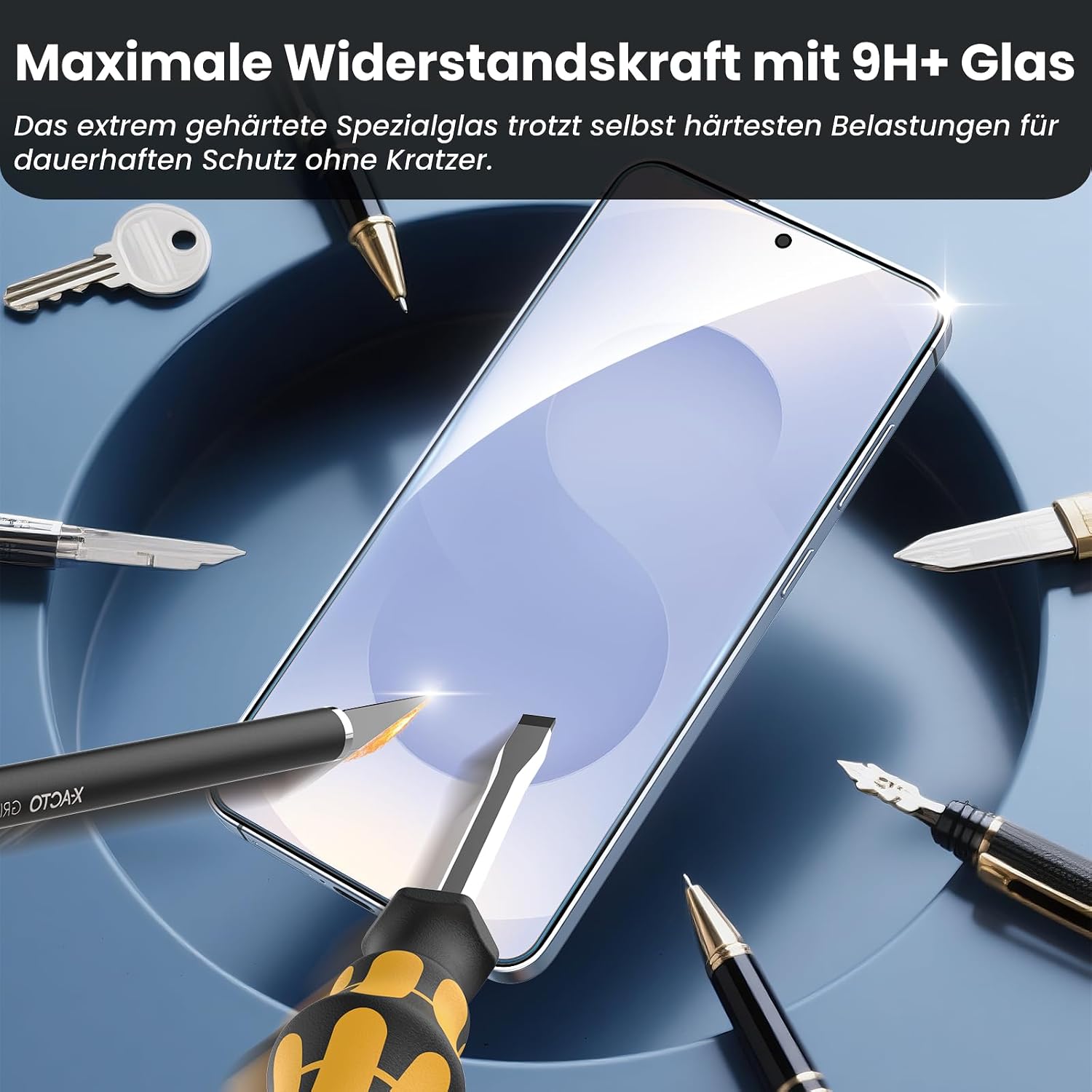 Thumbnail 5 de DEINODON Panzerfolie Samsung Galaxy S25 Ultra 9H+ 2 Stück