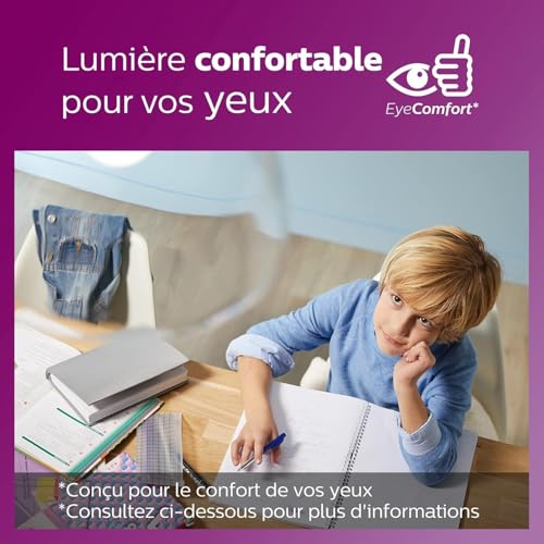 Detalle 2 de Philips ampoules LED Standard E27 100W Blanc Chaud Dépolie – Verre, Lot de 2