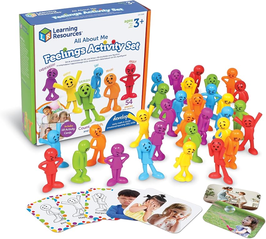 Detalle de Learning Resources All About Me — Juego de emociones 36 fichas 🎲