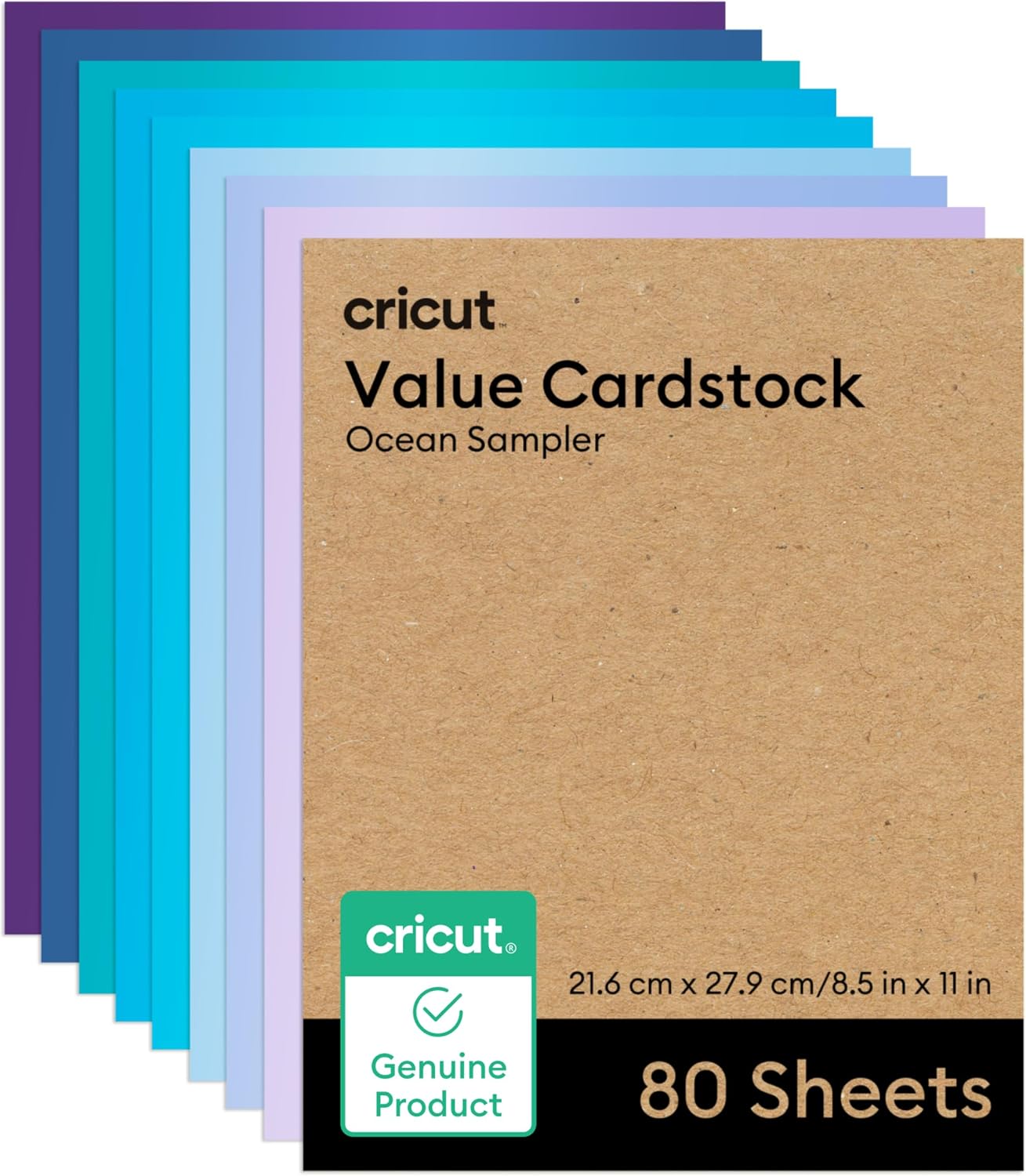Detalle de Cricut Cardstock Paper, 80 Sheets